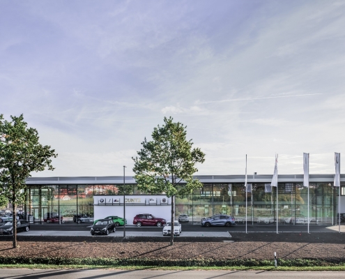 Autohaus Cuntz in Neustadt, SenerTec Center Rhein-Haardt